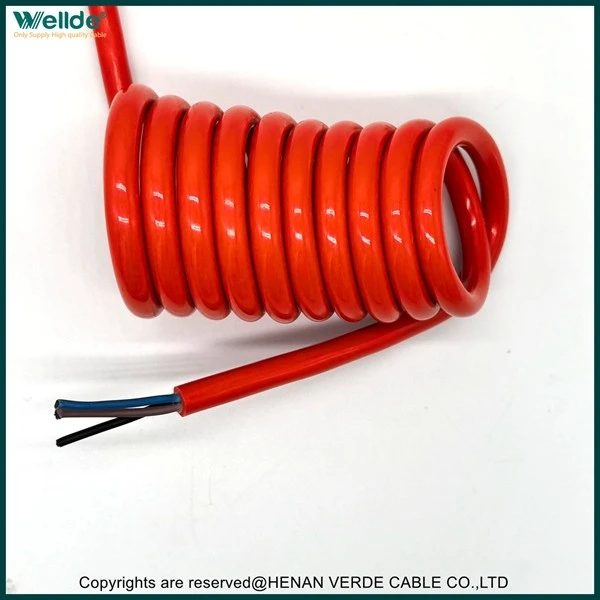 3 Core Red Spiral Cable price