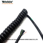 20AWG 18 কোর কয়েলড কেবল