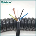 5 কোর 1.5 মিমি কুন্ডলীকৃত Cble